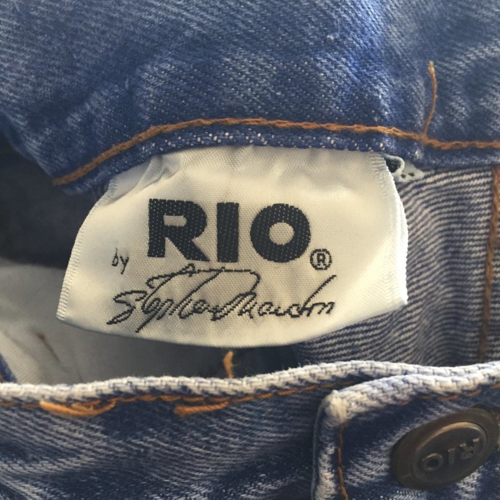 VINTAGE RIO HIGH RISE JEANS SIZE 11 - Picture 8 of 8